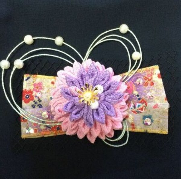 画像3: 和風ドレス(若草) (3)