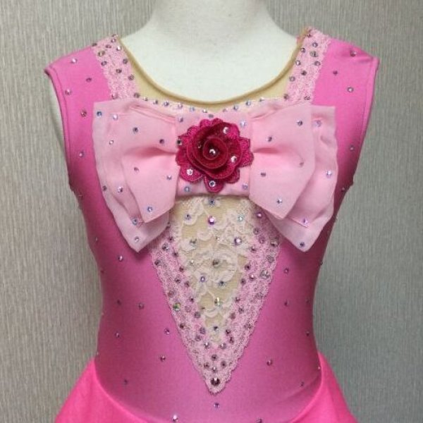 画像5: りぼんとお花のドレス（ピンク） (5)