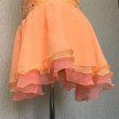画像4: ストレッチレースのバックりぼんドレス（オレンジ）リストドレスセット (4)