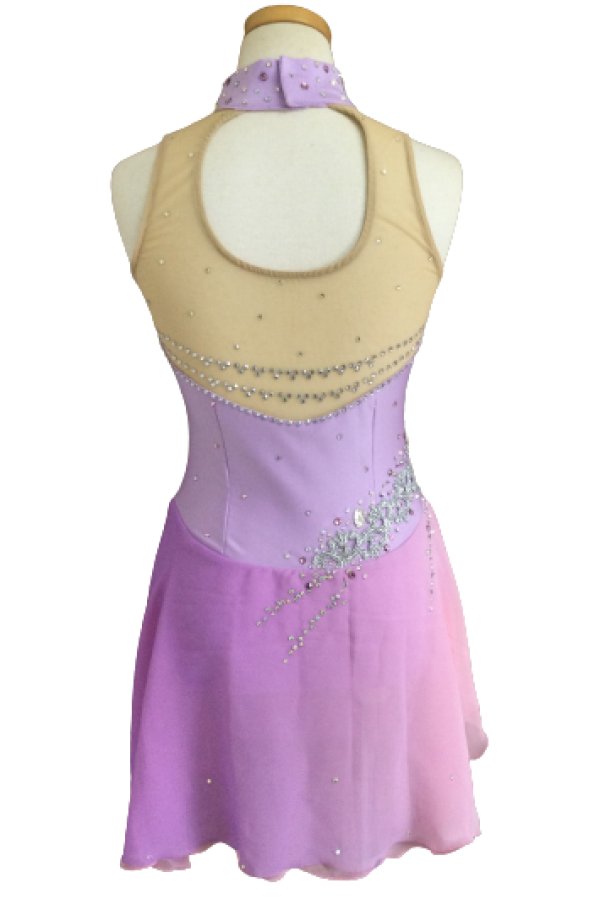 画像2: アシンメトリドレス（薄紫） (2)