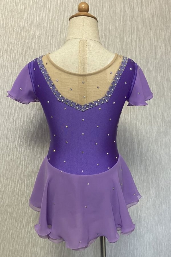 画像2: レースドレス（ラベンダー） (2)