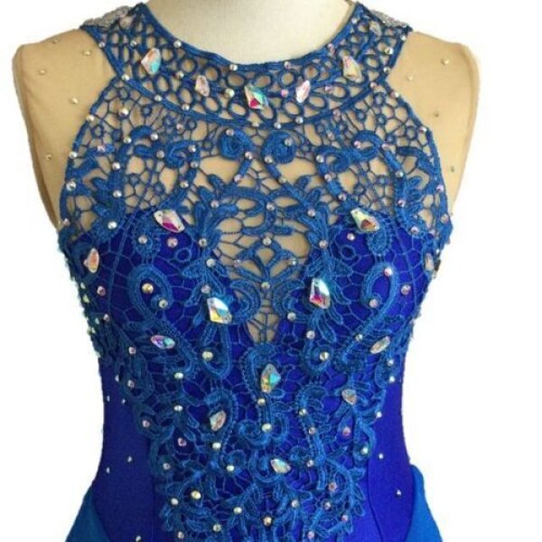 画像3: アメリカンスリープドレス・ブルーレース（ブルー） (3)