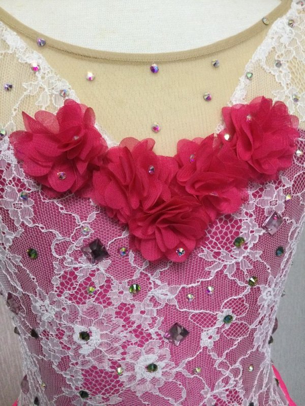 画像4: フラワードレス(ローズピンク) (4)