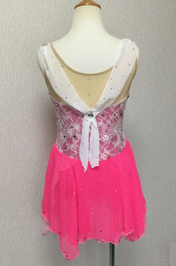 画像2: フラワードレス(ローズピンク) (2)