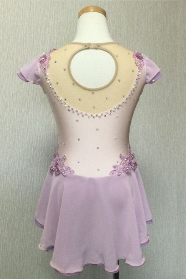 画像2: フラワードレス（薄ピンク×薄紫） (2)