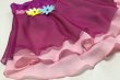 画像3: お花の2段スカート（ローズピンク系） (3)