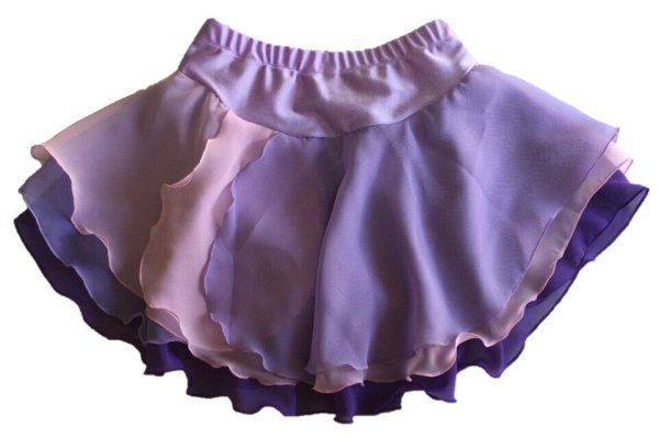画像2: ブルームスカート(パープル系) (2)